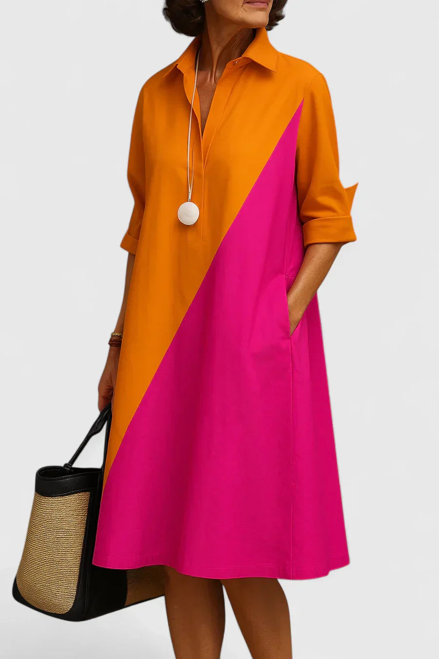 Auryzzellaa™ | Elegantti Midi Mekko