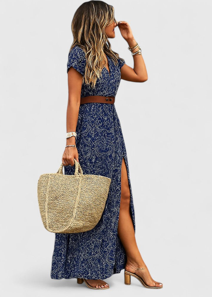 Lorrainee | Tyylikäs Boho Maxi Mekko