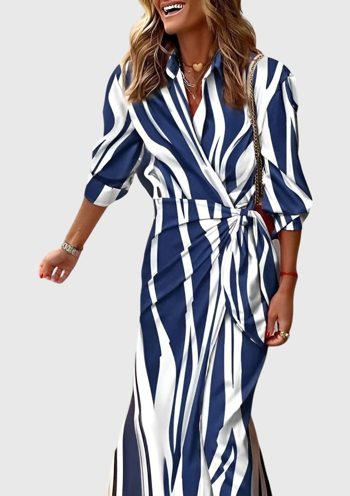 Eeverly™ | Tyylikäs Kietaisumekko Printillä