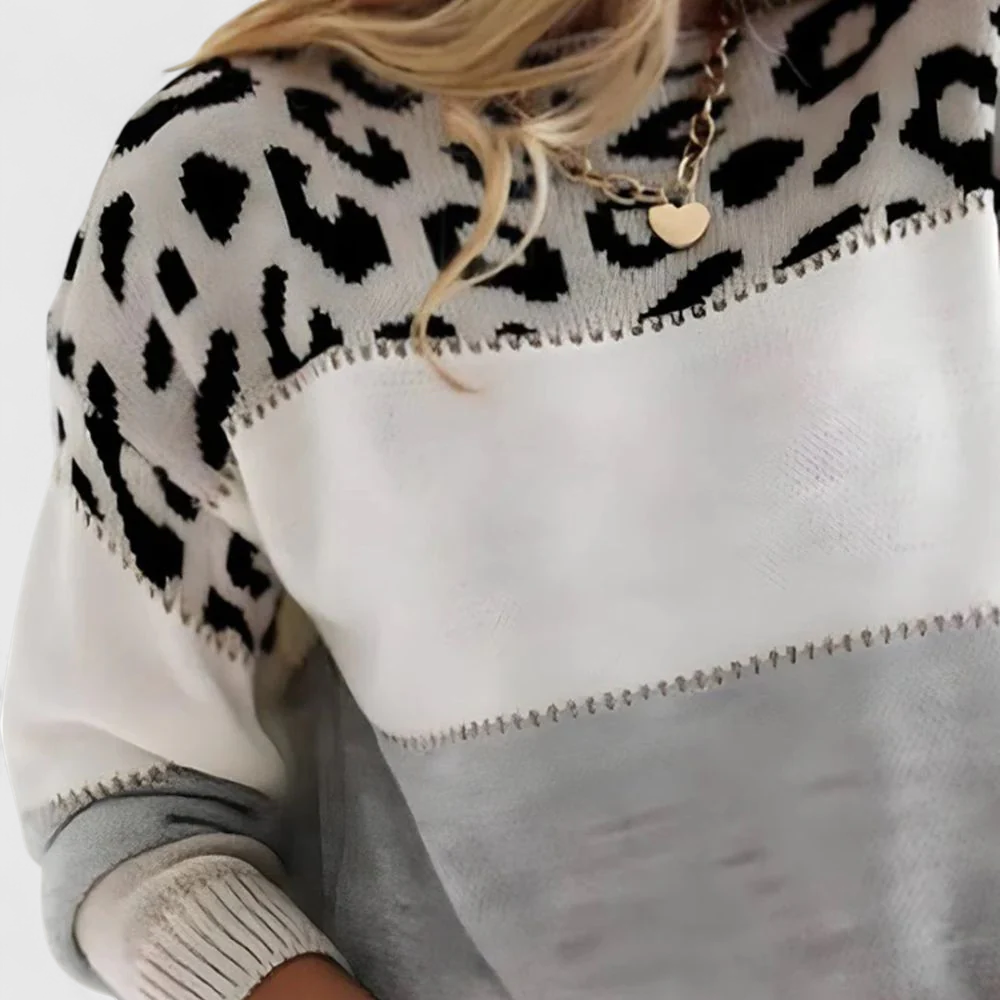 Polina | Leopardikuosis Rentosweater