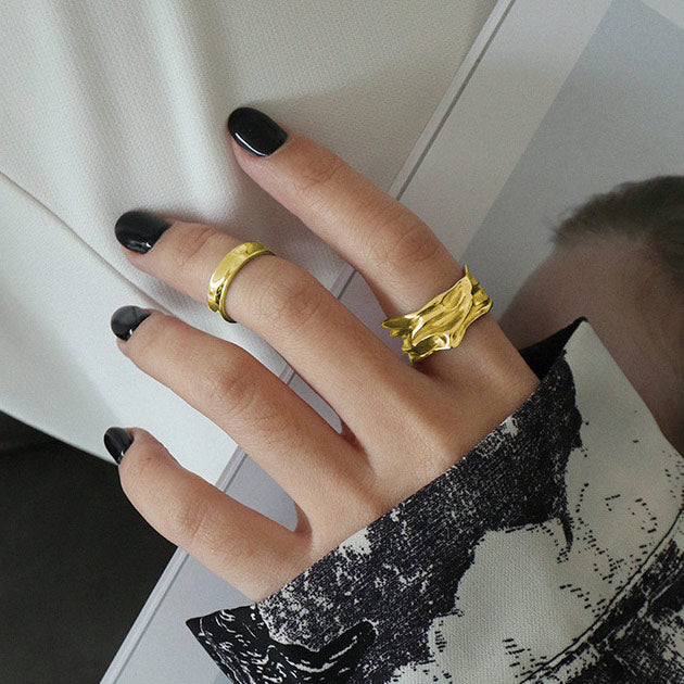 Jaylinette | Suuri Sormus 18K Kulta