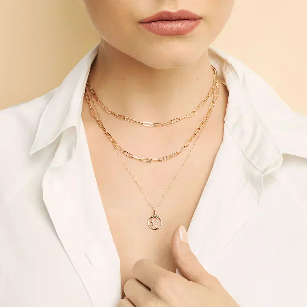 Rosalyette | Horoskooppikaulaketju 18k Kulta