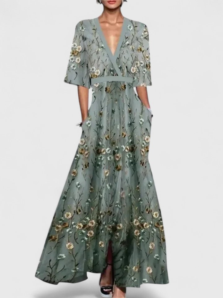 Aimee | Elegantti Maxi Mekko
