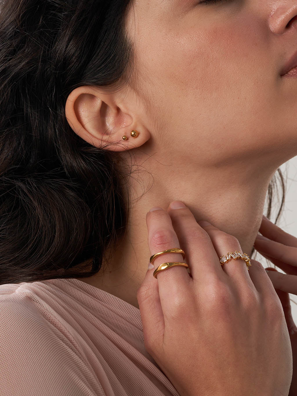 Tazalyette | Timanttiring 18k