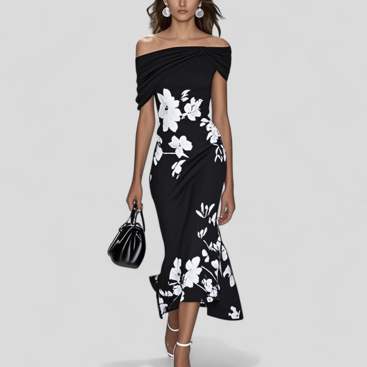 Isabrunel | Elegantti Midi Mekko
